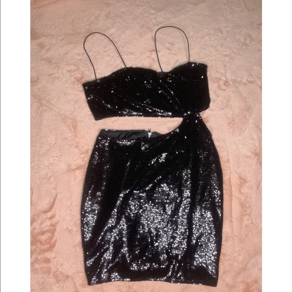 Two sequin fashion nova dresses